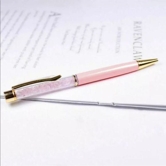Mini Gemstones Crystals Chips Ballpoint Energy Pen - Picture 1 of 1
